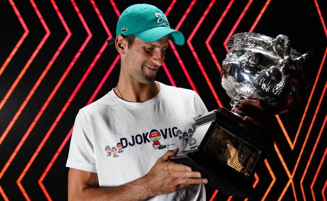 Novak Djokovic et son jardin du bout du monde